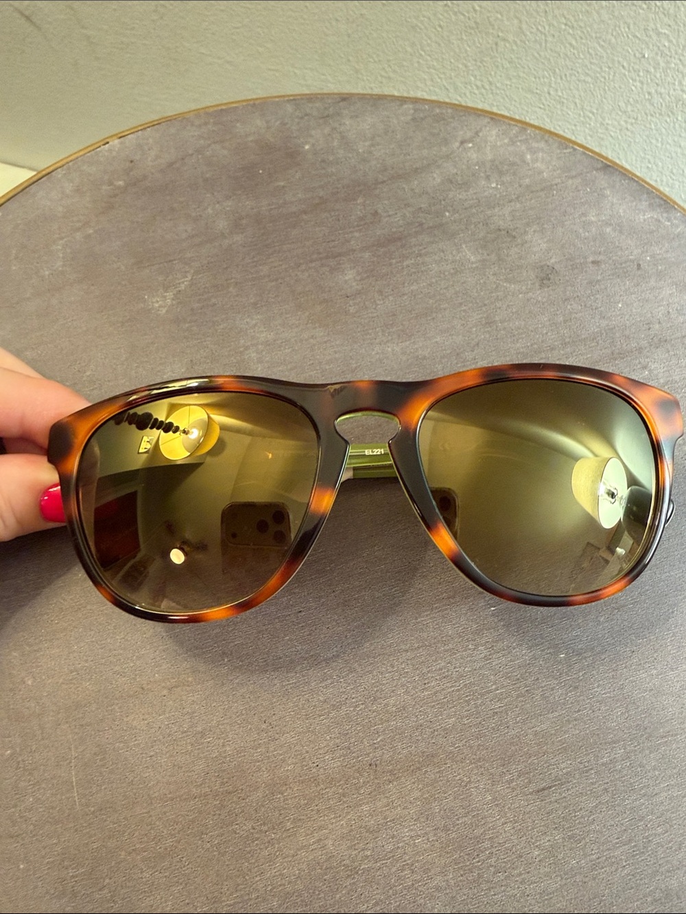 Elie Tahari Brown & Green Sunglasses